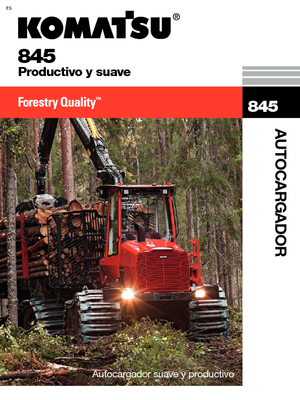 Forwardery Komatsu 845