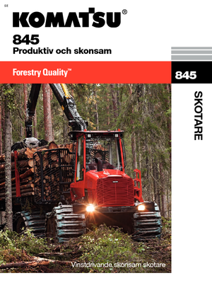 Forwardery Komatsu 845