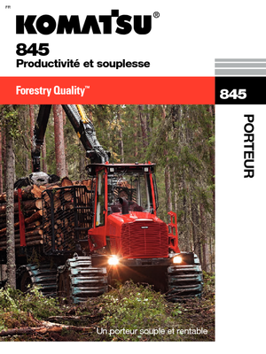 Forwardery Komatsu 845