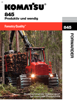 Forwardery Komatsu 845