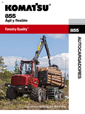 Forwardery Komatsu 855 6WD