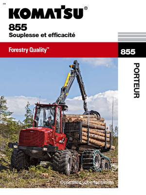 Forwardery Komatsu 855 6WD