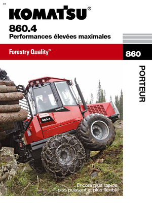 Forwardery Komatsu 860.4