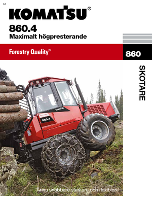 Forwardery Komatsu 860.4