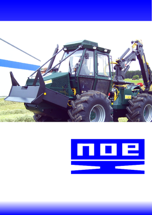 Specjalny ciągnik zrywkowy NOE NF 160-6 R