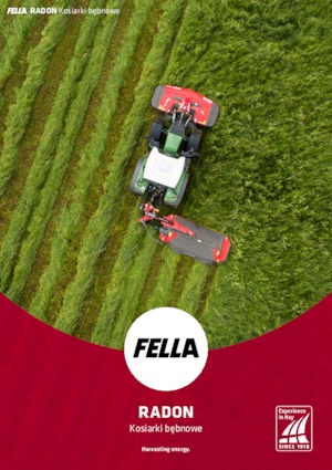 Bębny przednie bez kondycjonera Fella Radon 3140 FP-V