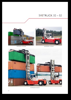 Wózki widłowe z silnikiem wysokoprężnym SVETRUCK 32120-48