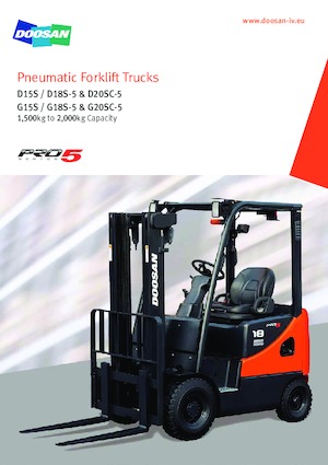 Wózki widłowe z silnikiem wysokoprężnym Doosan D20SC-5