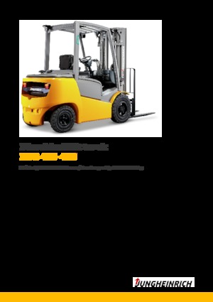 Wózki widłowe z silnikiem wysokoprężnym Jungheinrich DFG 425