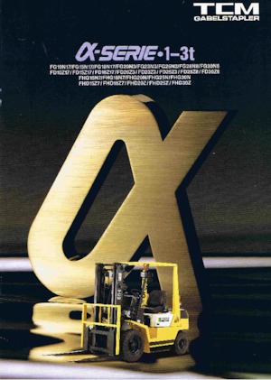 Wózki widłowe z silnikiem wysokoprężnym TCM FHD 15 T 3 Inoma