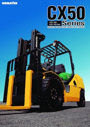 Wózki widłowe z silnikiem wysokoprężnym Komatsu FD40ZYT-10