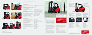 Wózki widłowe z silnikiem wysokoprężnym Linde H50/600D