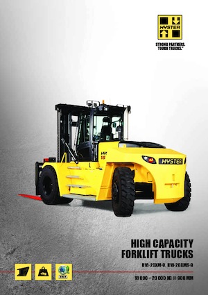 Wózki widłowe z silnikiem wysokoprężnym Hyster H20XMS 9