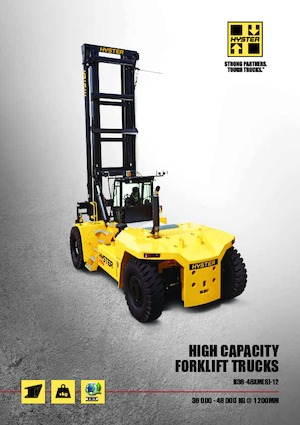 Wózki widłowe z silnikiem wysokoprężnym Hyster H36.00XMS 12