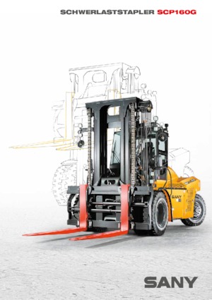Wózki widłowe z silnikiem wysokoprężnym Sany SCP160G