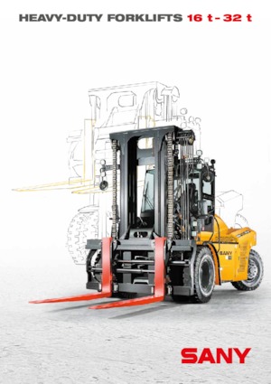 Wózki widłowe z silnikiem wysokoprężnym Sany SCP250G