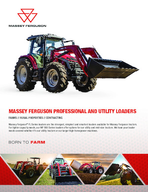 Ładowacz czołowy Massey Ferguson MF 936X