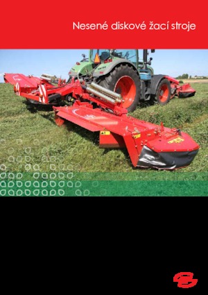 Kosiarka dyskowa z kondycjonerem mocowana z przodu Kongskilde GXF 3605 P