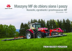 Kosiarka dyskowa bez kondycjonera mocowana z przodu Massey Ferguson DM204 FK-S