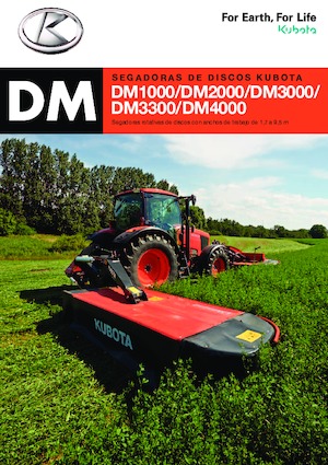 Kosiarka dyskowa bez kondycjonera mocowana z przodu Kubota DM4032