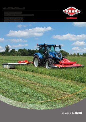 Kosiarka dyskowa bez kondycjonera mocowana z przodu Kuhn GMD 2721 F-FF