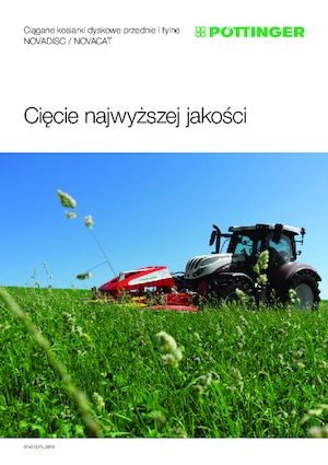 Kosiarka dyskowa bez kondycjonera mocowana z przodu Pöttinger NovaCat 351 Alpha Motion Master