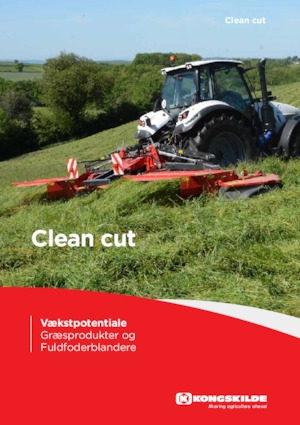 Kosiarka dyskowa bez kondycjonera mocowana z przodu Kongskilde SMF 3005