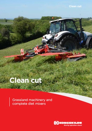 Kosiarka dyskowa bez kondycjonera mocowana z przodu Kongskilde SMF 3005