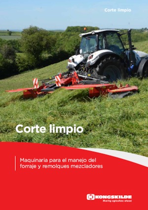 Kosiarka dyskowa bez kondycjonera mocowana z przodu Kongskilde SMF 3005