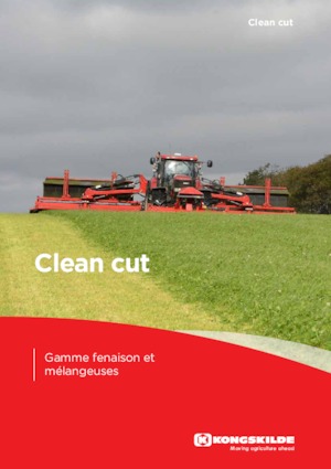 Kosiarka dyskowa bez kondycjonera mocowana z przodu Kongskilde SMF 3005