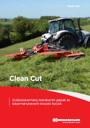 Kosiarka dyskowa bez kondycjonera mocowana z przodu Kongskilde SMF 3005