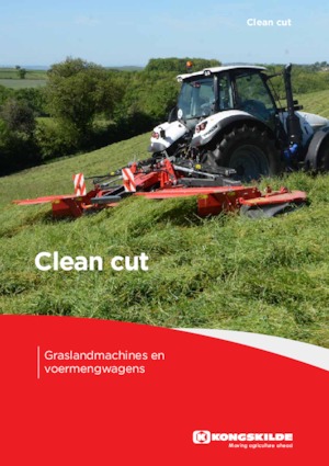 Kosiarka dyskowa bez kondycjonera mocowana z przodu Kongskilde SMF 3005