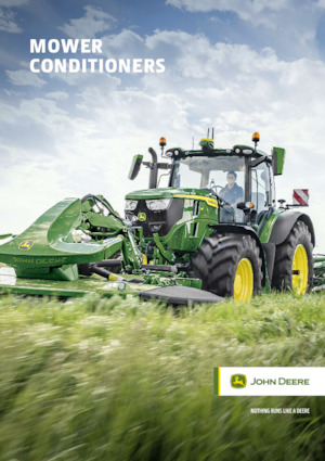 Kosiarka dyskowa z kondycjonerem mocowana z przodu John Deere F310R