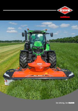 Samojezdna kosiarka z kondycjonerem Kuhn TC 320