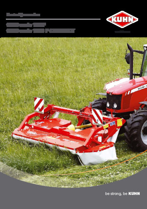 Kosiarka dyskowa bez kondycjonera mocowana z przodu Kuhn GMD 702 F