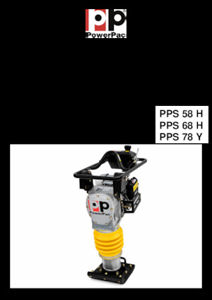 Ubijaki wibracyjne diesel i benzynowe PowerPac PPS 68 H