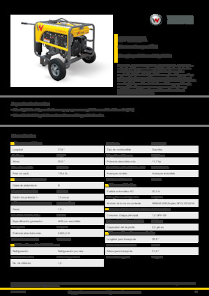 Agregaty prądotwórcze z silnikiem spalinowym Wacker Neuson GP5600A