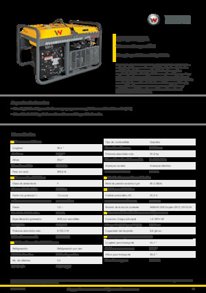 Agregaty prądotwórcze z silnikiem spalinowym Wacker Neuson GP9700A