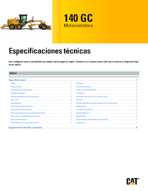 Równiarki Caterpillar 140 GC AWD