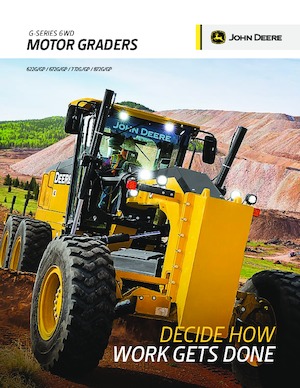 Równiarki John Deere Construction 622GP
