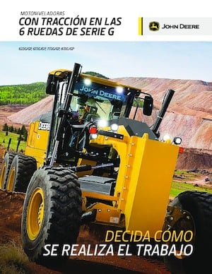 Równiarki John Deere Construction 772GP