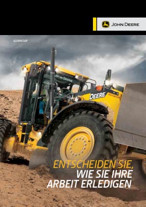 Równiarki John Deere Construction 672GP