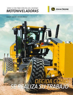 Równiarki John Deere Construction 872GP