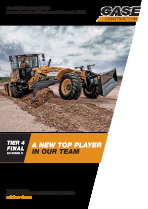 Równiarki Case 856C AWD