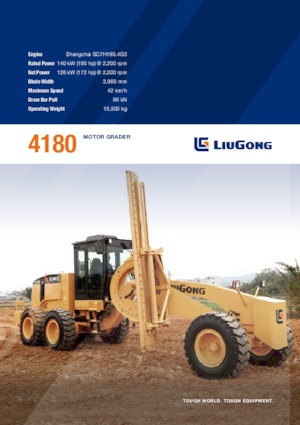 Równiarki Liugong 4180(T3) 