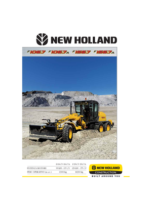 Równiarki New Holland F 106.7