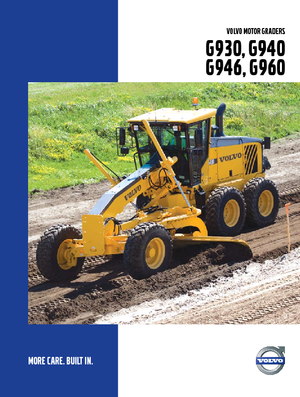 Równiarki Volvo G946