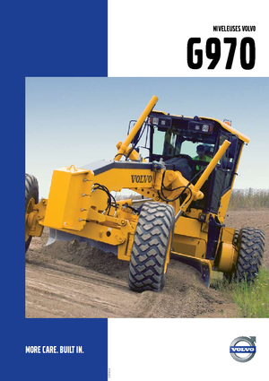 Równiarki Volvo G970