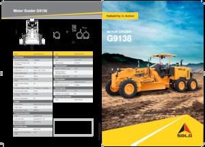 Równiarki SDLG G9138