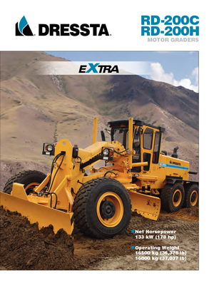Równiarki Dressta RD 200 C Extra